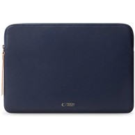 TECH-PROTECT Torba za prijenosno računalo Fleece 13–14", tamno plava